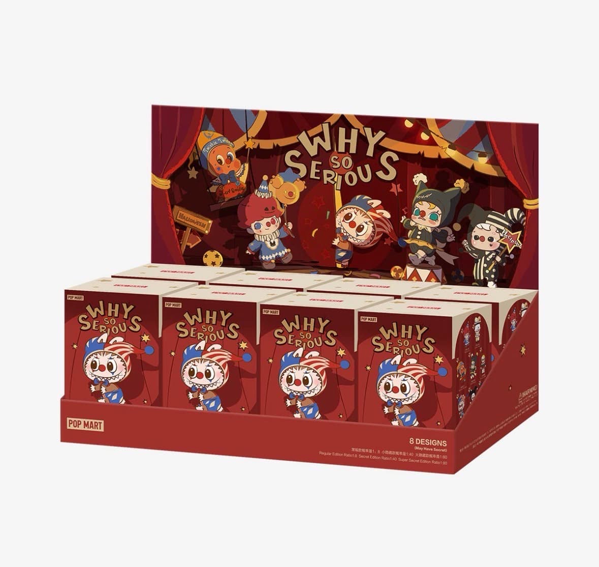 WHY SO SERIOUS Series-Vinyl Plush Pendant Blind Box