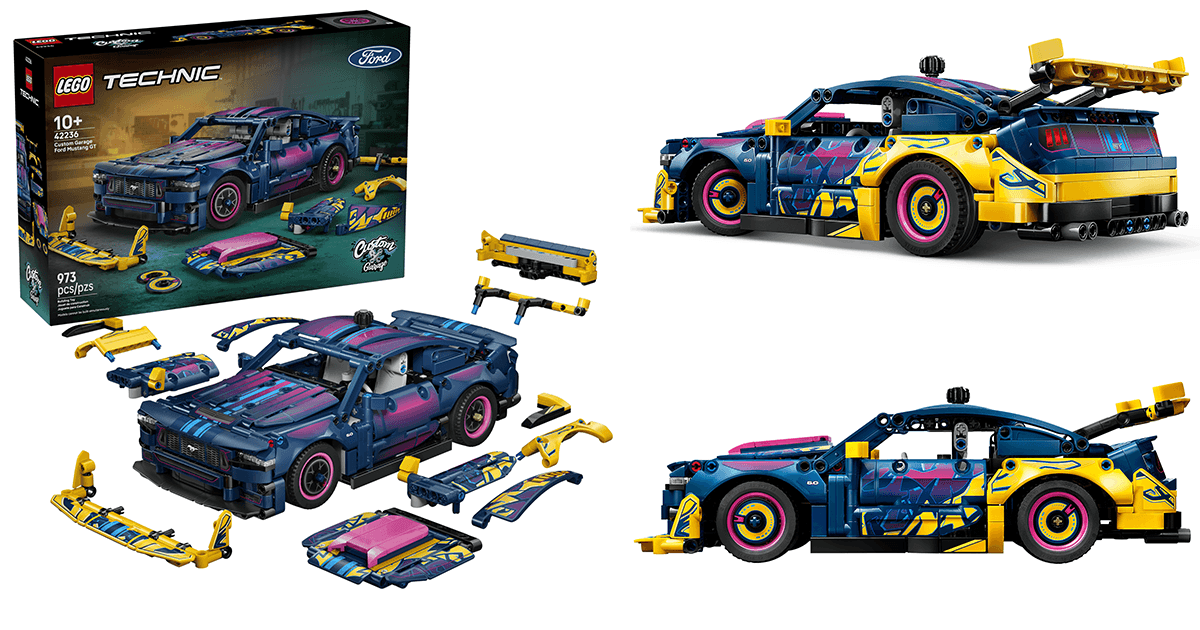 LEGO Technic 42236 — Customized Modification Factory Ford Mustang GT